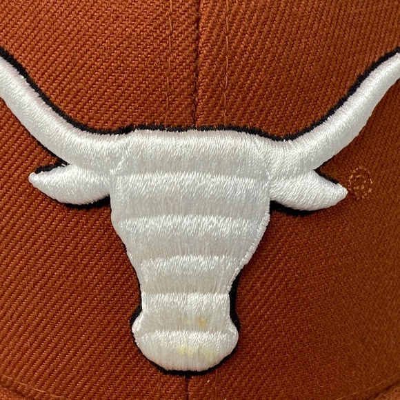 Captains Collection Texas Longhorns Hat Cap Adjustable Orange Acrylic Wool - Picture 7 of 7